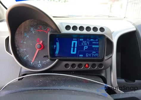 2016 Chevrolet Sonic Lt Auto z USA, uszkodzony, nr VIN 1G1JC6SH9G4152937